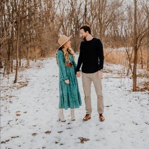 ✨Green maxi dress✨